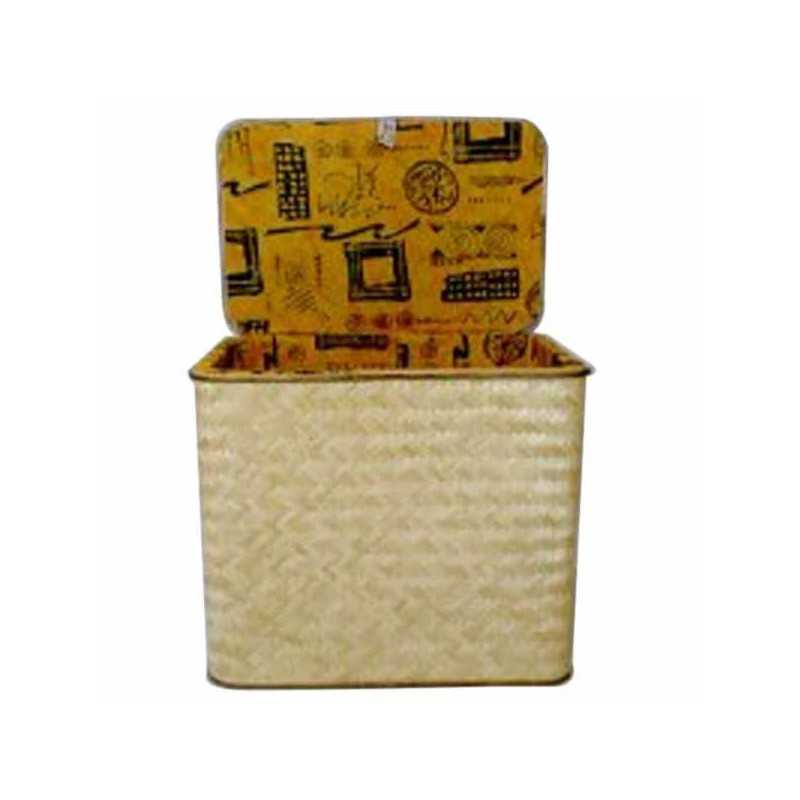 Cestone Vimini Cuscino 48X34 H.45 20222