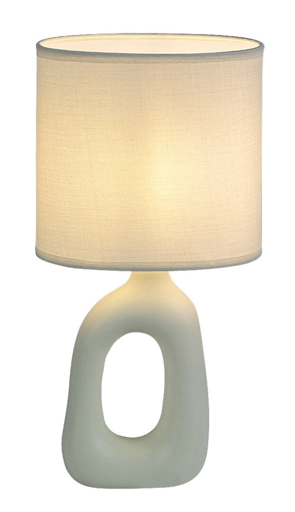 Lampada da tavolo Sylira bianca ceramica 1xE14 Rabalux