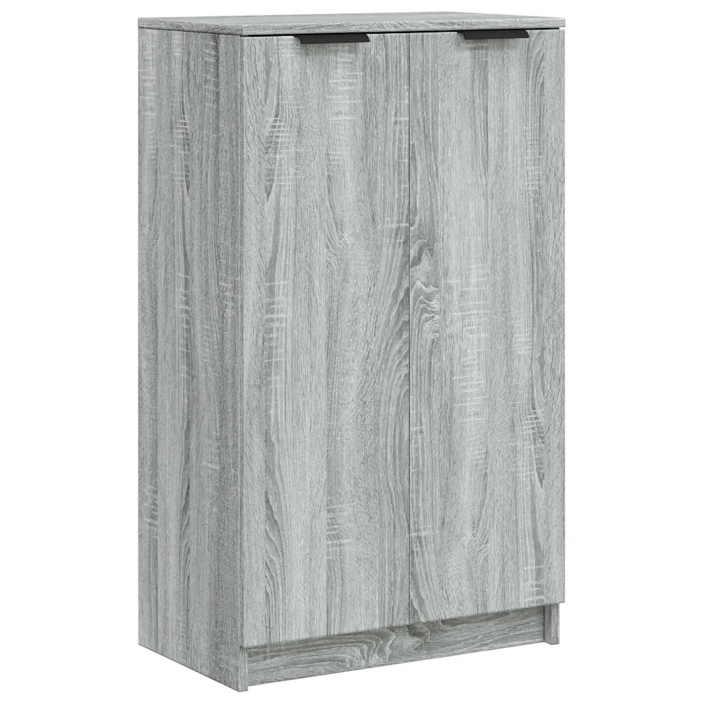 Scarpiera Grigio Sonoma 59x35x100 cm in Legno Multistrato 817109