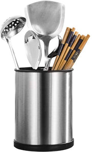 Organizzatore cilindrico per cucina - Grande capacità - 1 pezzo - Acciaio inossidabile