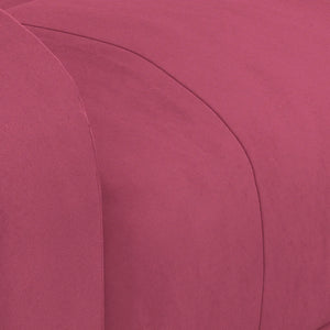 Poltrona Elettrica Reclinabile in Velluto Rosso Vino cod mxl 6363