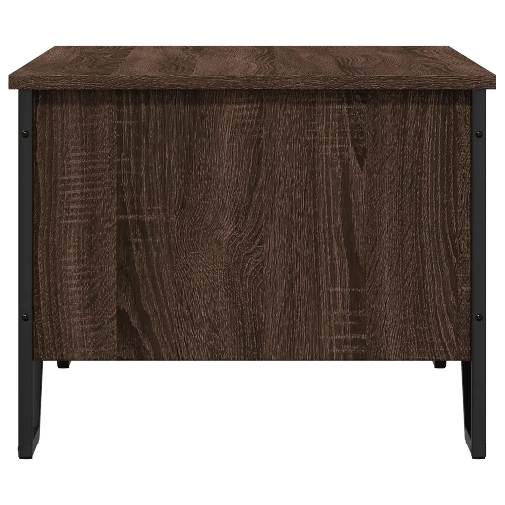 Tavolino Salotto Rovere Marrone 100x51x40 cm Legno Multistrato 848493