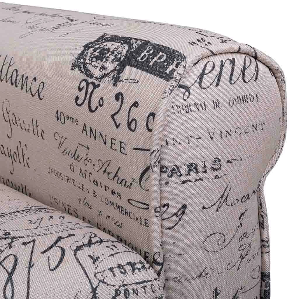 Poltrona imbottita grigia 75x77x89h