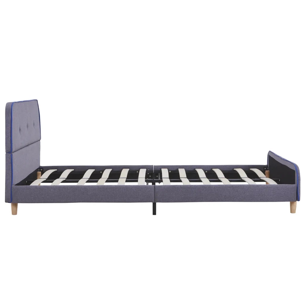 Giroletto senza Materasso Grigio Chiaro 140x200 cm Tessuto 280923