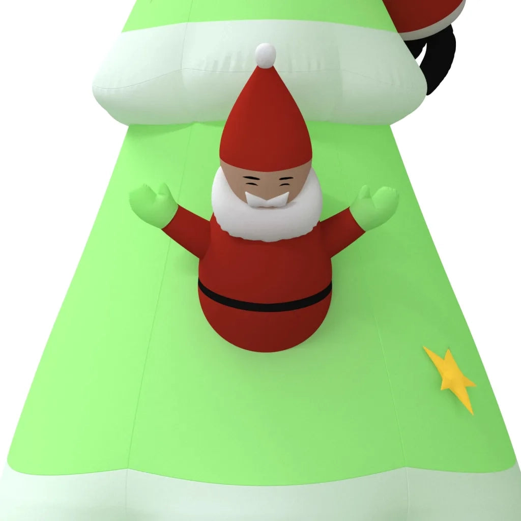 Albero di Natale Gonfiabile con LED 500 cm 345295