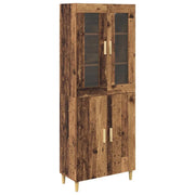 Credenza | Madia | Buffet da pranzo | Armadio da pranzo Legno vecchio 69,5 x 34 x 180 cm