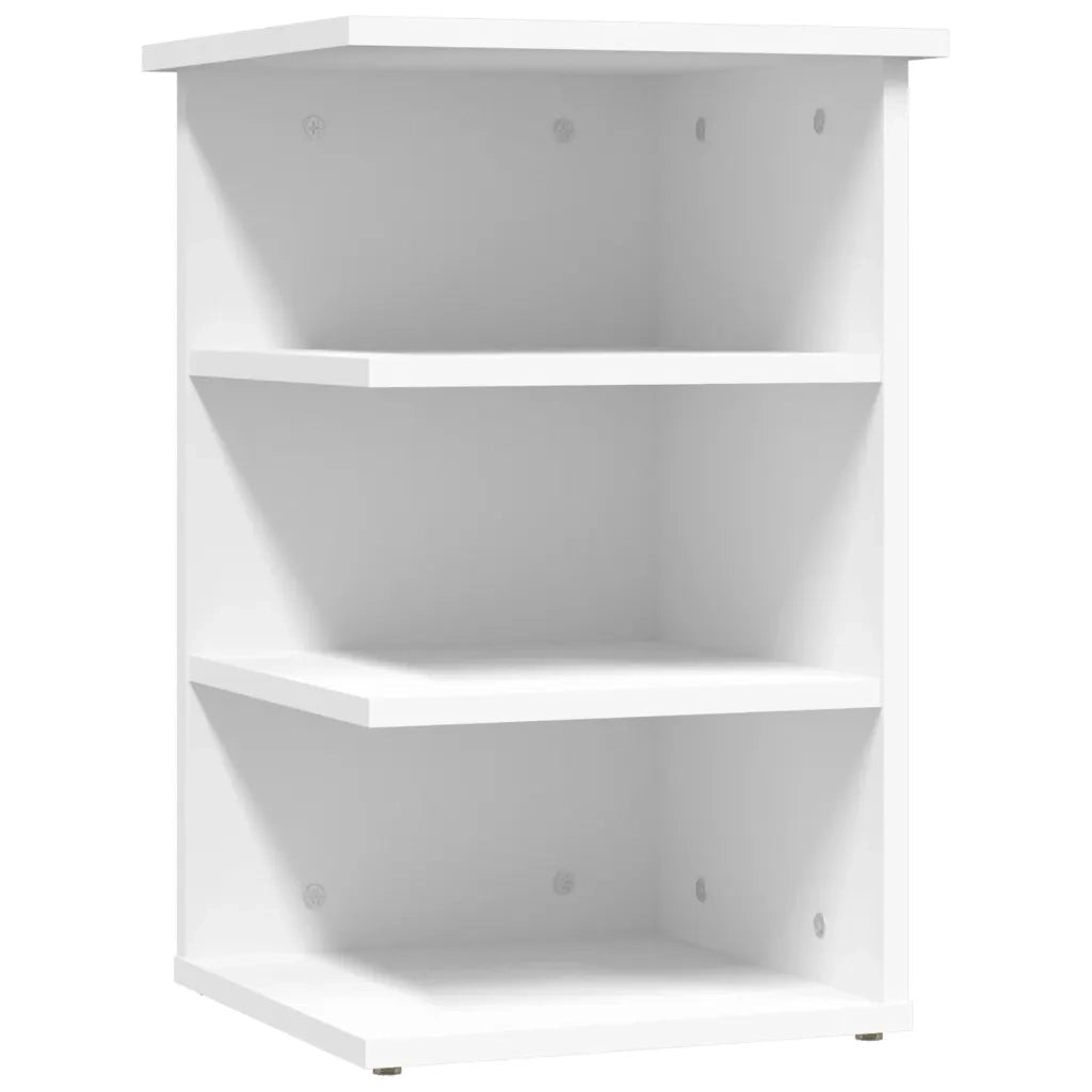 Credenza-Buffet-Armadio da cucina Bianca 35x35x55 cm in Legno Multistrato