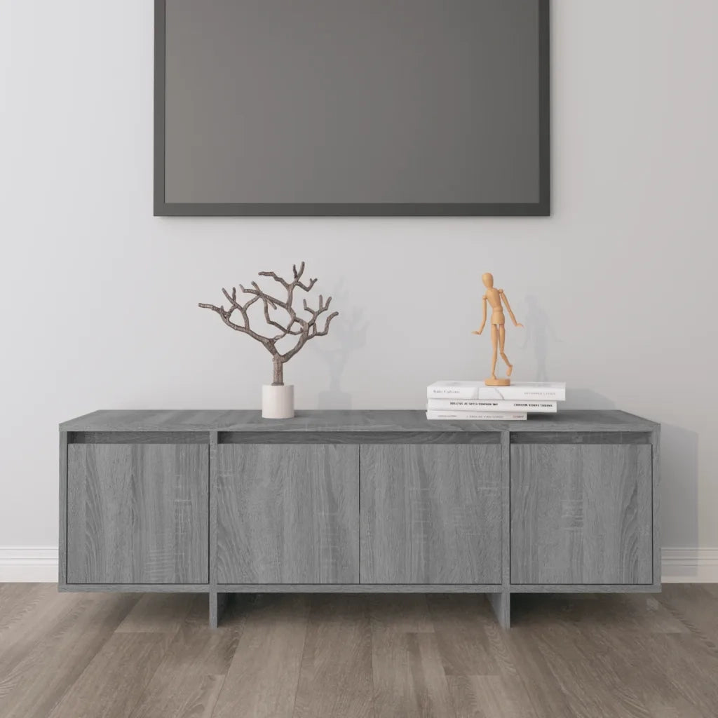 Mobile TV | Armadietto TV | Mobile Porta TV Grigio Sonoma 120x30x40,5 cm in Truciolato
