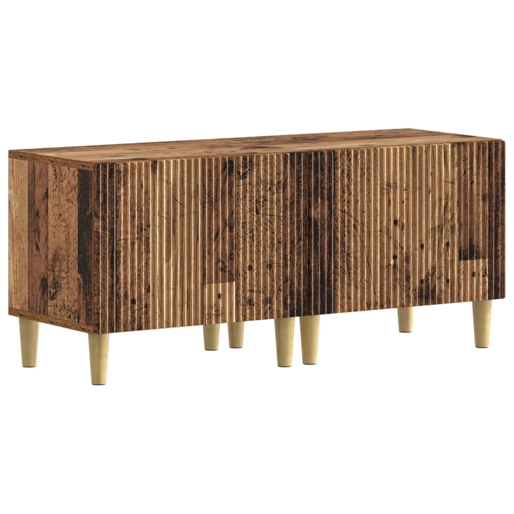 Mobile TV LED a 5 pezzi Legno antico Legno ingegnerizzato 3416607