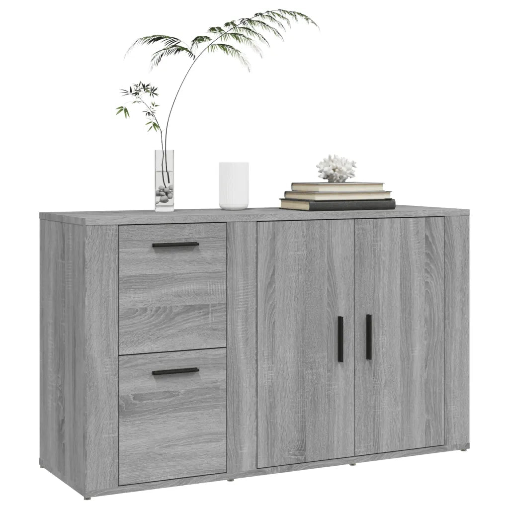 Credenza Grigio Sonoma 100x33x59,5 cm in Legno Multistrato 821002