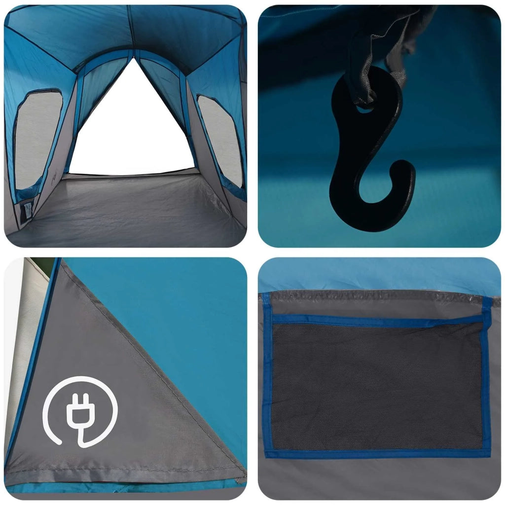 Tenda Familiare Blu 610 x 610 x 210 cm