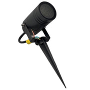 Trade Shop - Portafaretto Giardino Con Portalampada Lampadine Gu10 Picchetto Alluminio Ip65 837wa-b80-g -