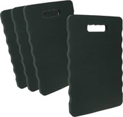 4 x cuscinetti per ginocchia per il giardino, cuscino per ginocchia per il giardinaggio, protezioni ginocchia per hobby e tempo libero, cuscino di protezione ginocchia impermeabile, termoisolante (antracite, 4 pezzi)