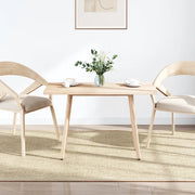 Piano Tavolo | Superficie Tavolo | Piano Scrivania 110x60x2,5 cm Legno Massello di Pino Rettangolare