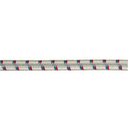 Corda elastica in polipropilene Ã˜ 8 mm. bianca inserti colorati 70 mt.
