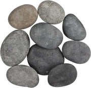 Set di 9 pietre decorative decorate 5-7 cm per artigianato e decorazione esterna
