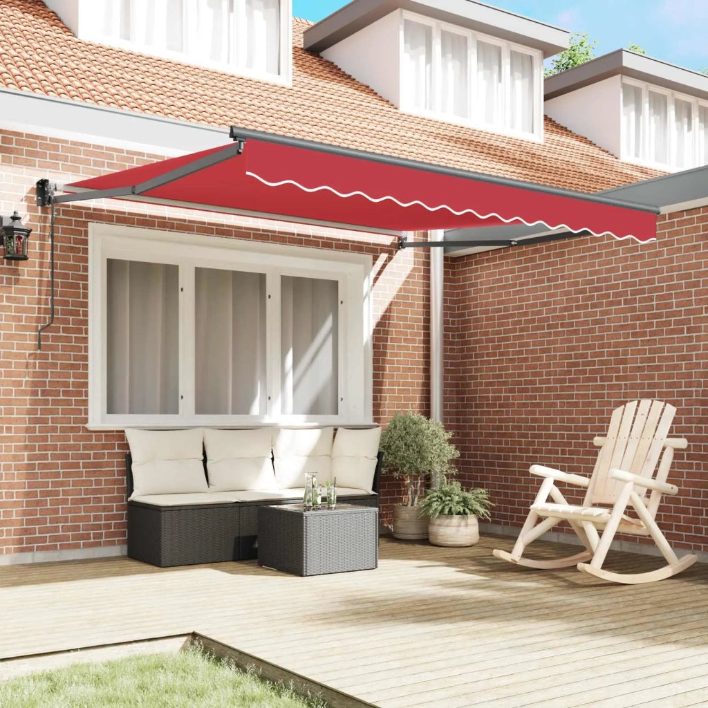 Tenda da Sole Rosso 300 x 250 x 165 cm Poliestere 3330152