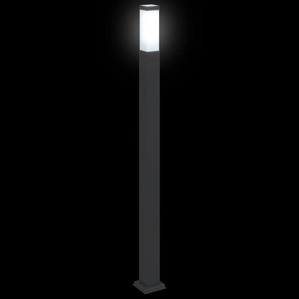 Lampada a paletto 110 cm Nera IP44 4006075