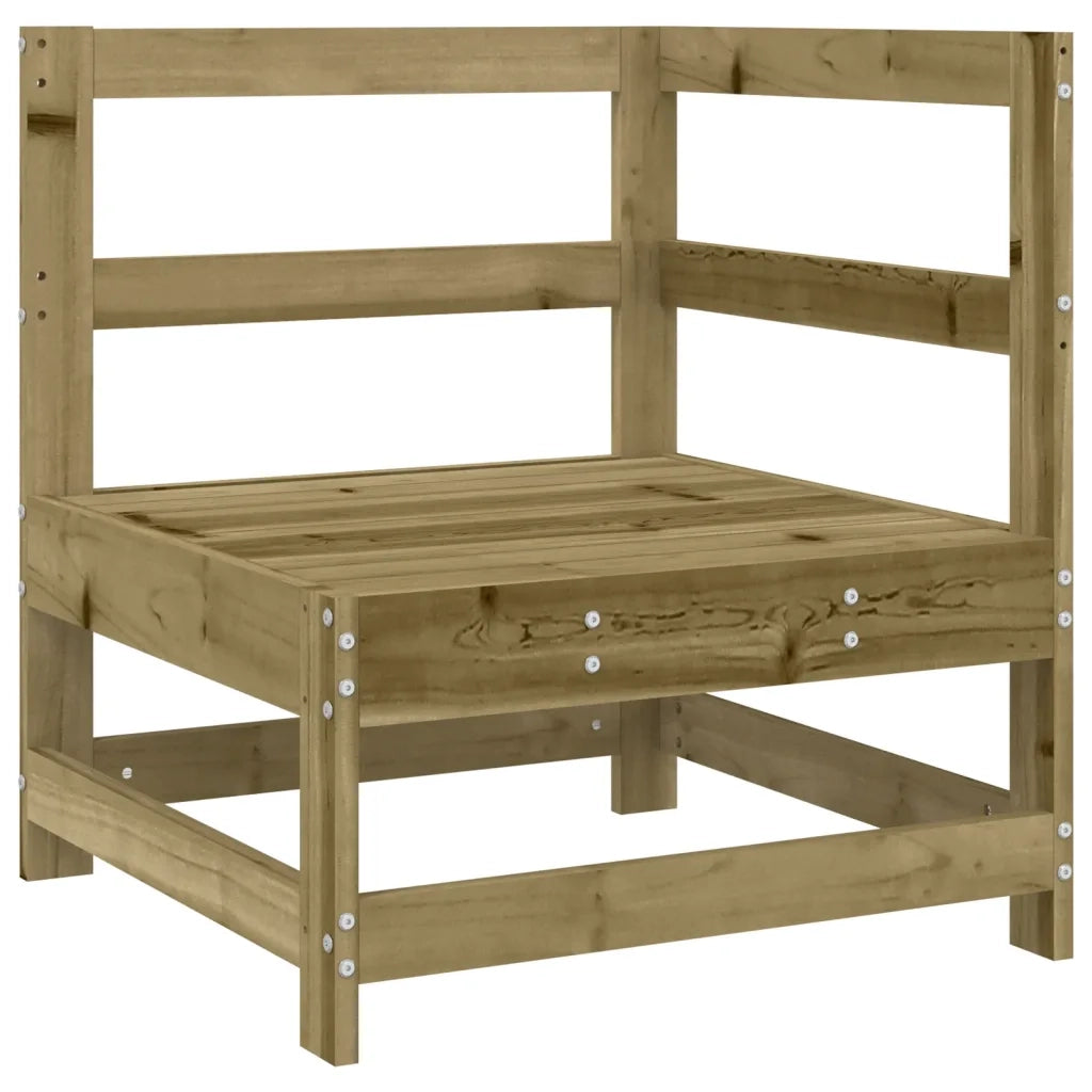 Set Divani da Giardino 7 pz in Legno Impregnato di Pino 3250875