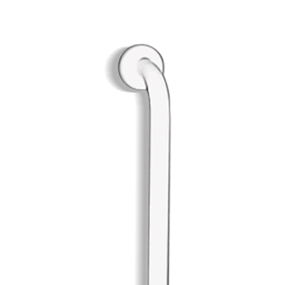 Maniglia sicurezza goman verticale e laterale dx inox bianco