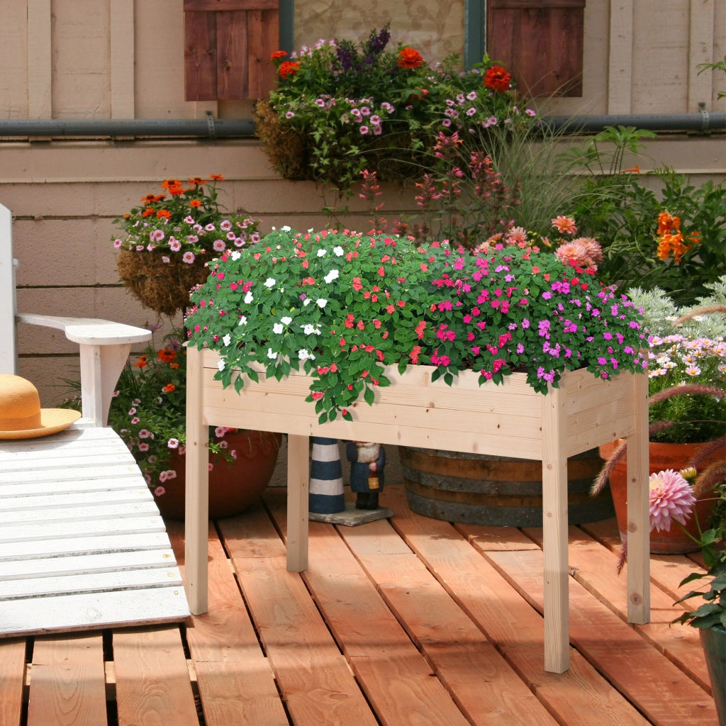 Tavolo da pranzo ¨C zephmum ¨C Legno Massello Abete 122x56x76 cm