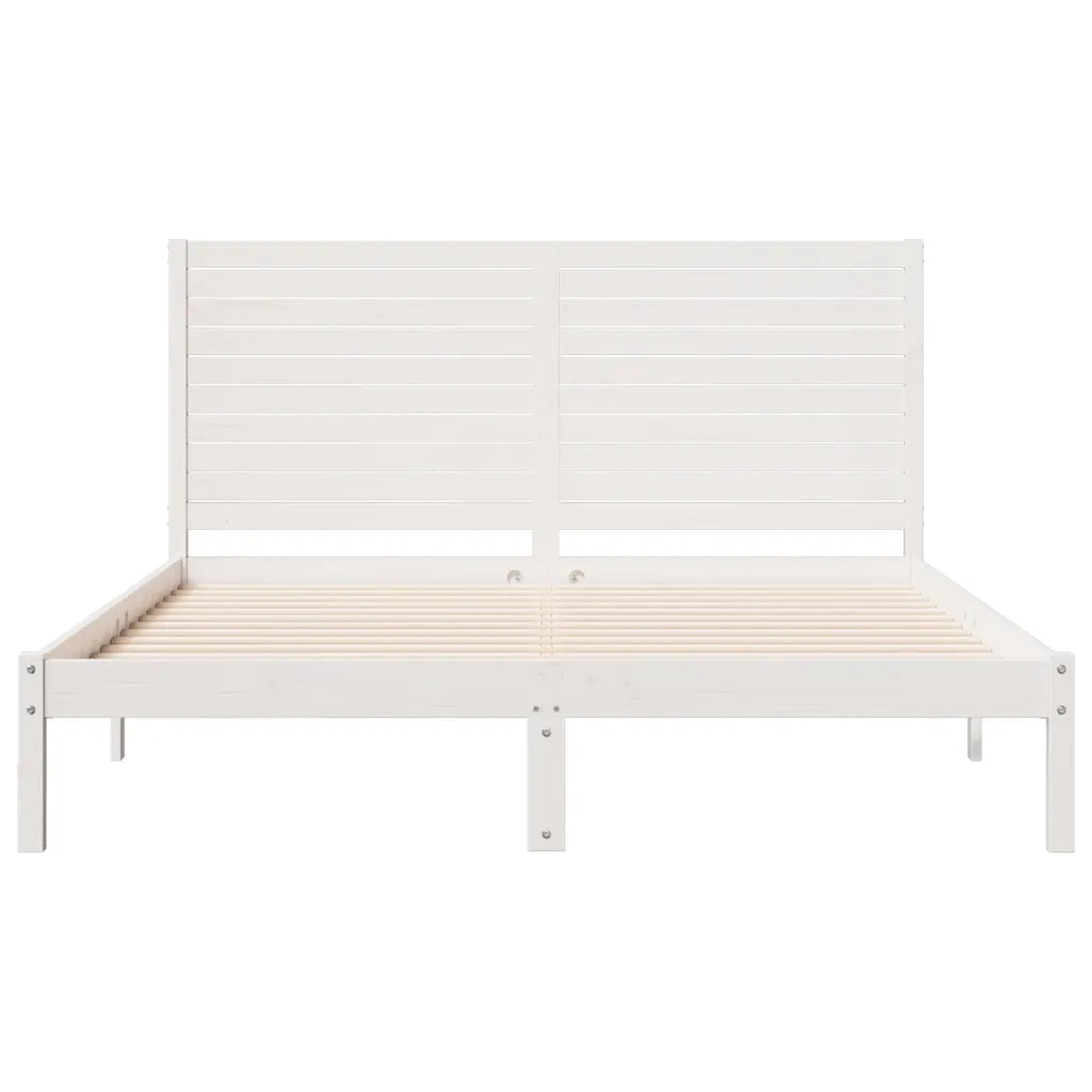Giroletto Extra Lungo senza Materasso Bianco 160x220cm Massello 3309316