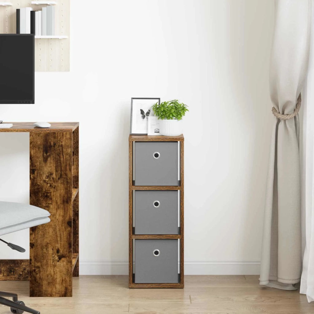 Credenza con cassetto Rovere fumé 25,5 x 22 x 69,5 cm 8000552
