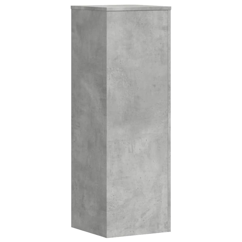 Portavasi mobili per fiori set da 2 legno ingegnerizzato grigio 02_0045334
