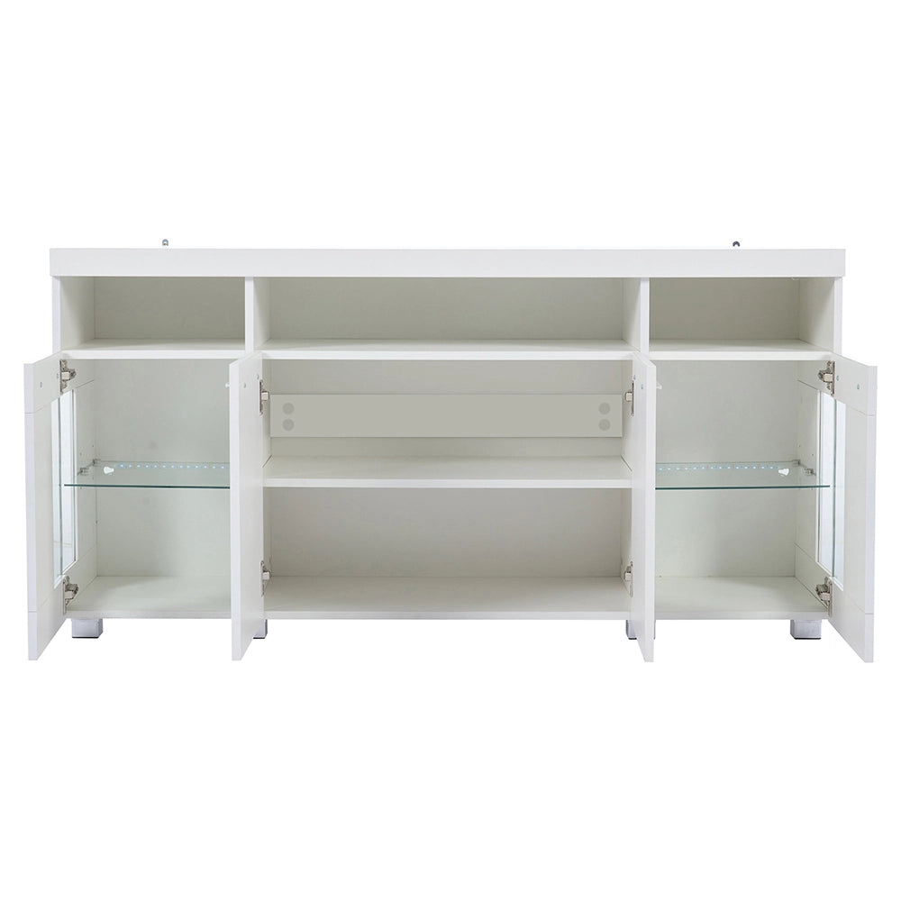 Mobile-Xylo-140x40x70cm 3 scomparti illuminazione LED bianco