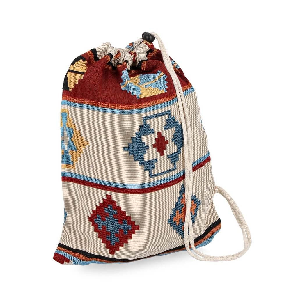 Amaca in Tessuto Poli-Cotone con Nappe Stile Etnico - COSTA