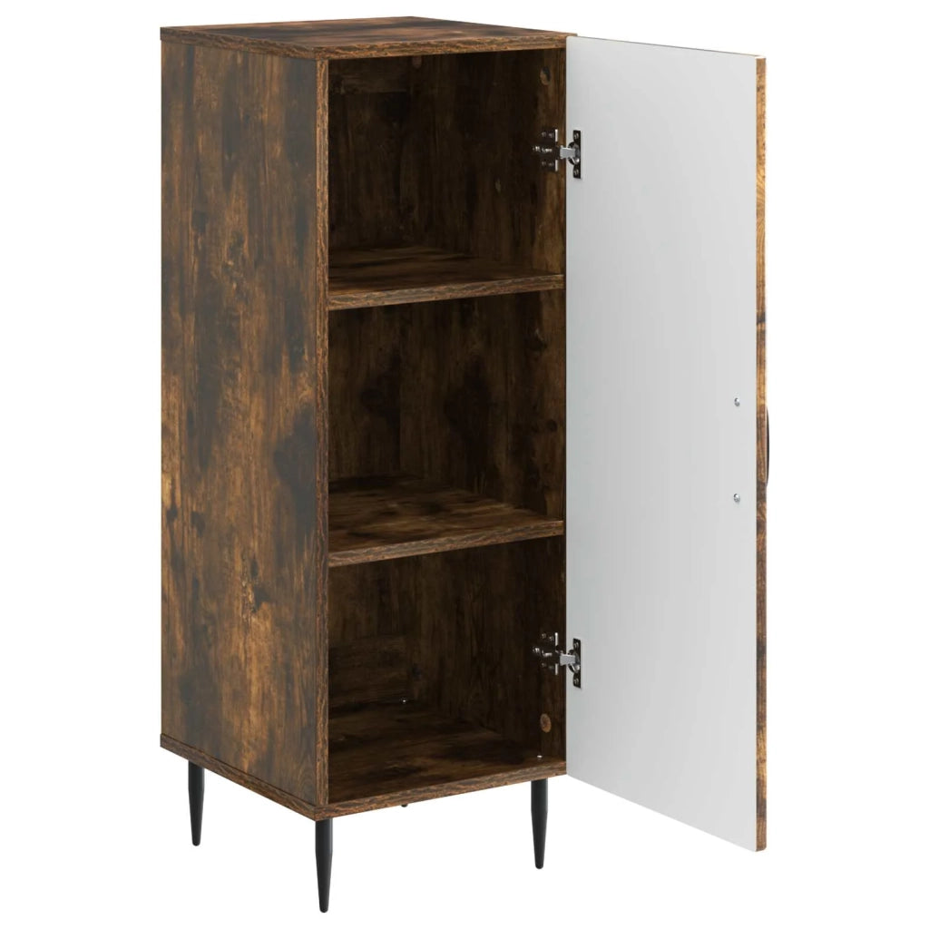Credenza Rovere Fumo 33 x 34,5 x 89,5 cm Legno ingegnerizzato 894830
