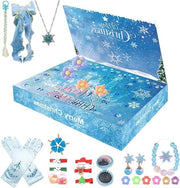 Calendario di Natale 2024 per bambini - 24 pezzi minifigure cartoon di Natale giocattolo - decorazione dei regali di Natale, festa di vacanza.