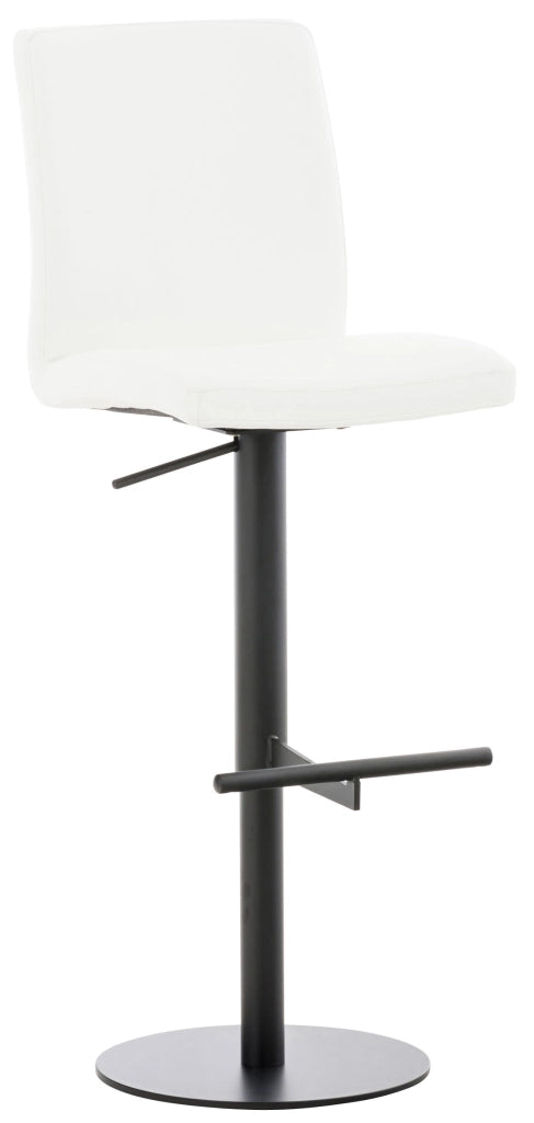 2er Set Barhocker Cadiz Kunstleder schwarz