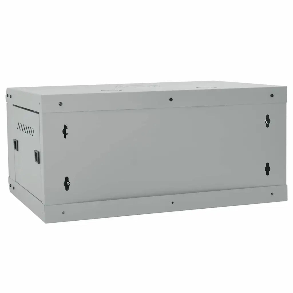vidaXL Armadietto di rete Grigio 60 x 45 x 28 cm Acciaio