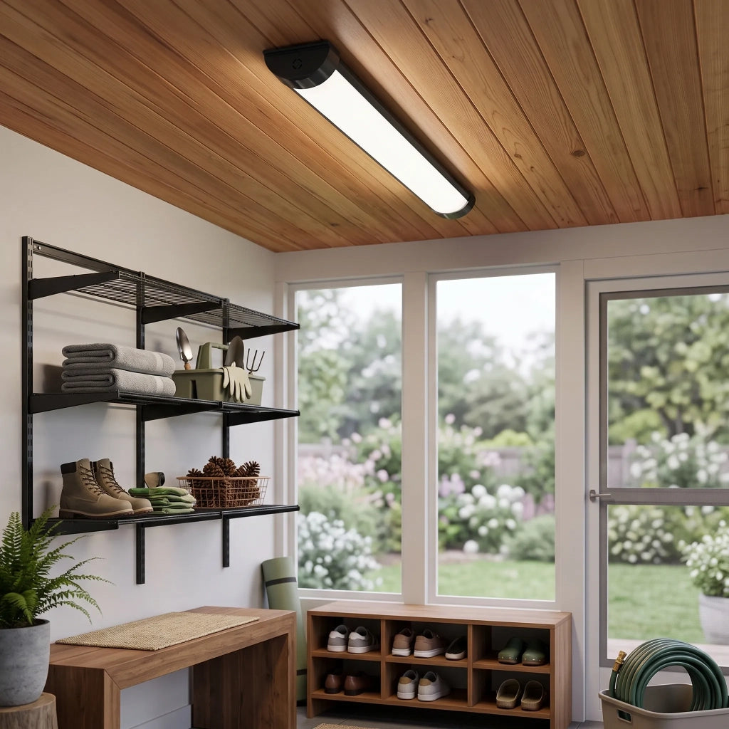 Lampada Led Jnh053-18n Black 60 Cm