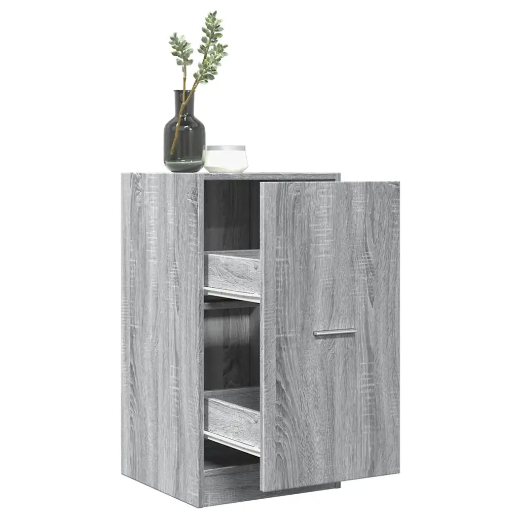 vidaXL Armadietto da Farmacia Grigio Sonoma 40x41x77,5cm in Truciolato