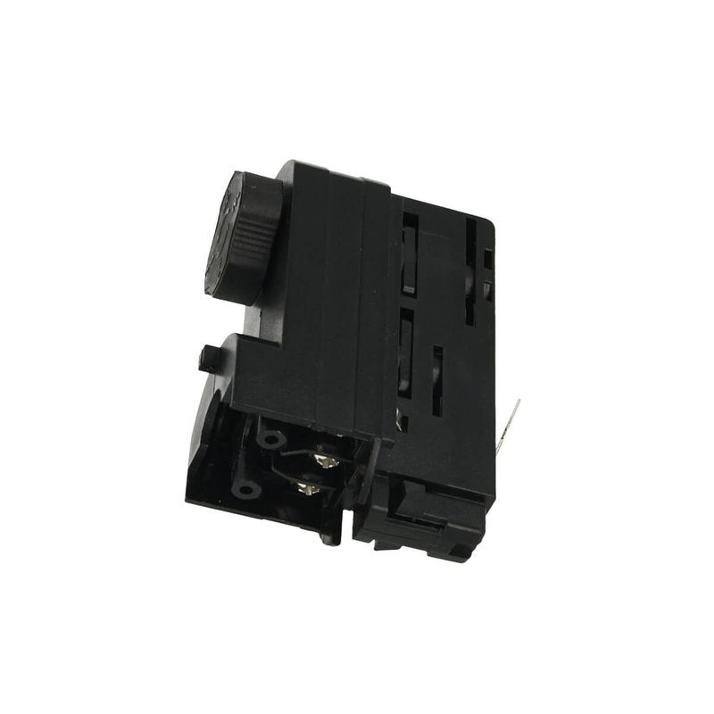 Testa Alimentazione Del Faro Led Colore Nero Con Morsetti Per Binario Trifase CB40203