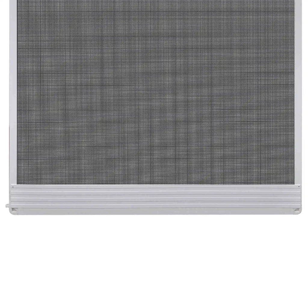 Schermo Insetti a Battente Bianco e Nero 100 x 215 cm CFW3515230