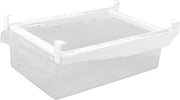 Organizzatore per Frigorifero Flessibile - 1 Cassa - Materiale Plastico - Sicuro per Alimenti - per Conservazione di Verdure/Carne/Uova/Frutta