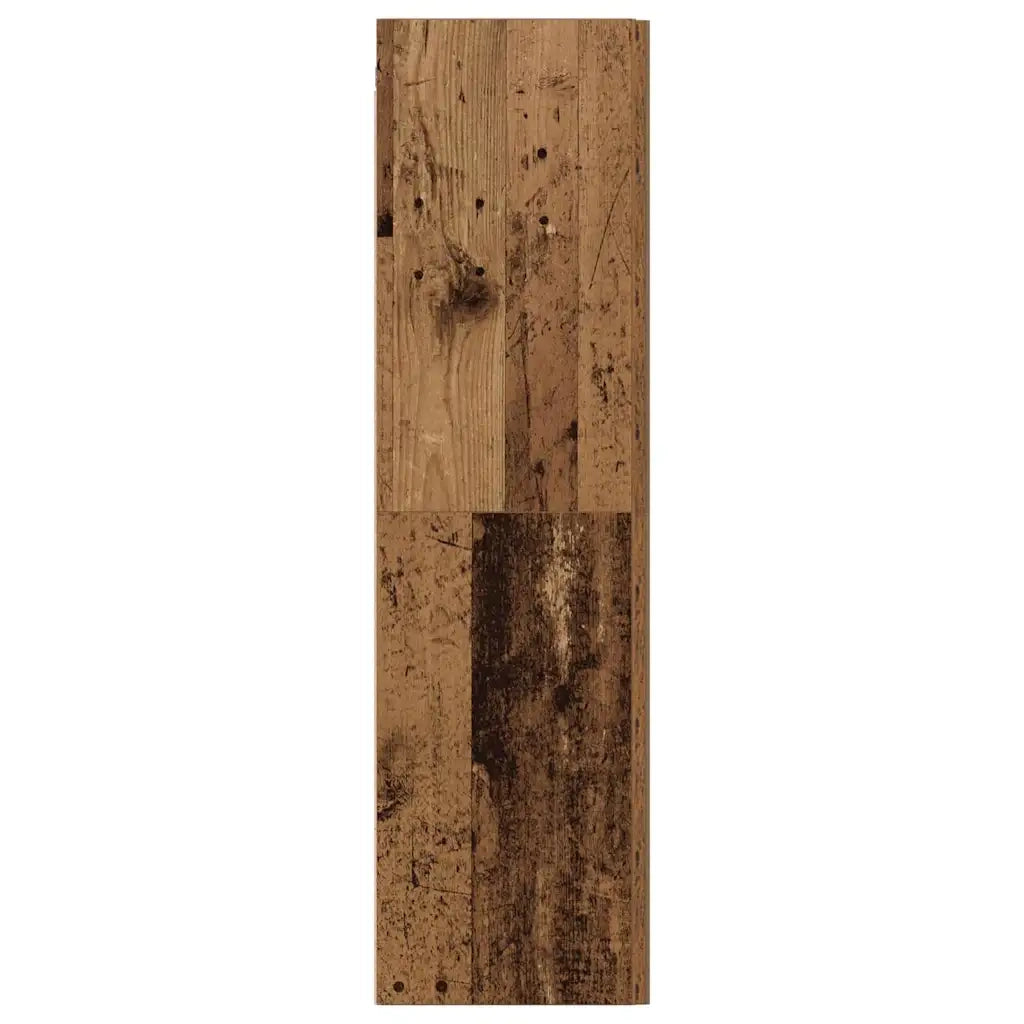 Mobile Porta TV-Mobile per TV-Credenza TV Legno Antico 30,5x30x110 cm Legno Multistrato