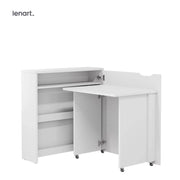 SCRIVANIA WORK CONCEPT SLIM CW 02P BIANCO OPACO DESTRO