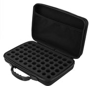 Borsa per olii essenziali - 60 contenitori - 5/10/15 ml - 31 x 22,5 x 7,7 cm - Organizzata e sicura - Borsa da viaggio per contenitori di olii essenziali