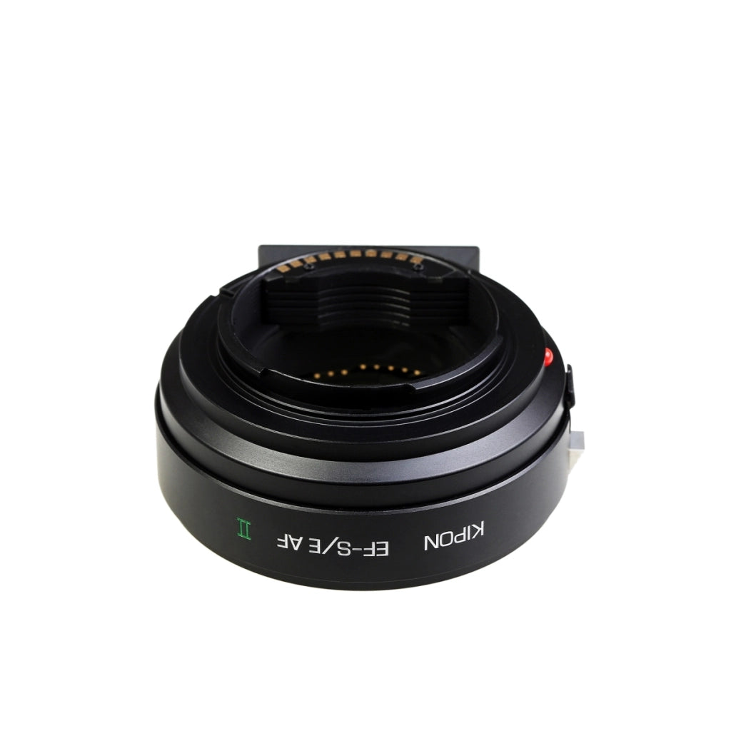 Kipon AF Adattatore per Canon EF a Sony E con supporto