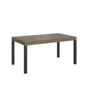 Tavolo allungabile 90x160/420 cm Every tortora gambe antracite
