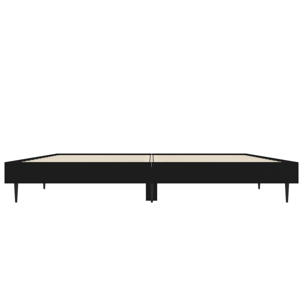 Giroletto Nero 135x190 cm in Legno Multistrato