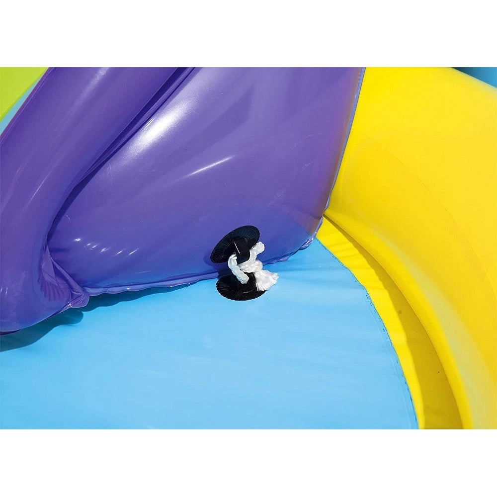 Trade Shop - Piscina Gonfiabile Giardino Per Bambini Con Scivolo 237x201x104cm Sunnyland 53071 -