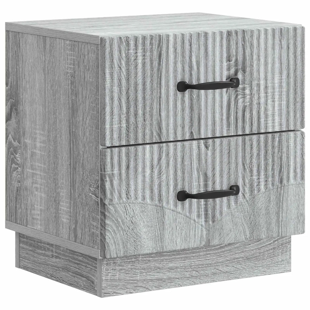 Armadio da Notte con cassetto Grigio Sonoma 43 x 34,5 x 44,5 cm 895227
