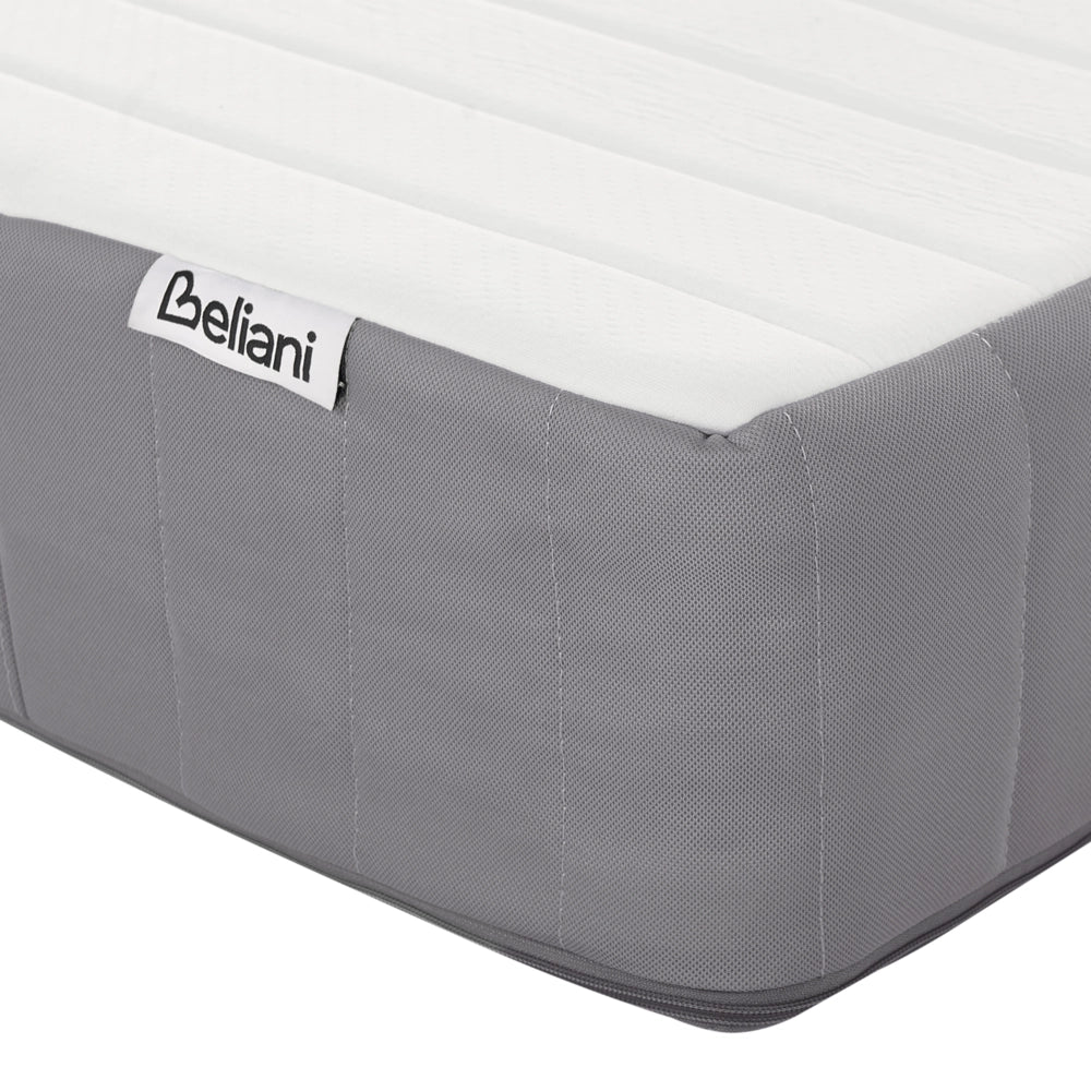 Materasso in memory foam con Molle Insacchettate a media rigidità 160 x 200 cm sfoderabile trapuntato