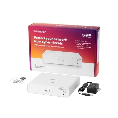 Hpe networking instant on secure gateway 4-port gigabit sg1004 - S0G33A