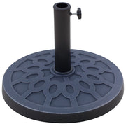 Base Ombrellone Rotondo ¨C zephmum ¨C Bronzo Resina Acciaio ?45 cm
